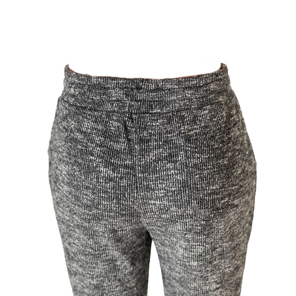 Brushed Rib Lake Tahoe Jogger Pants with Pockets in Charcoal - Picture 6 of 6